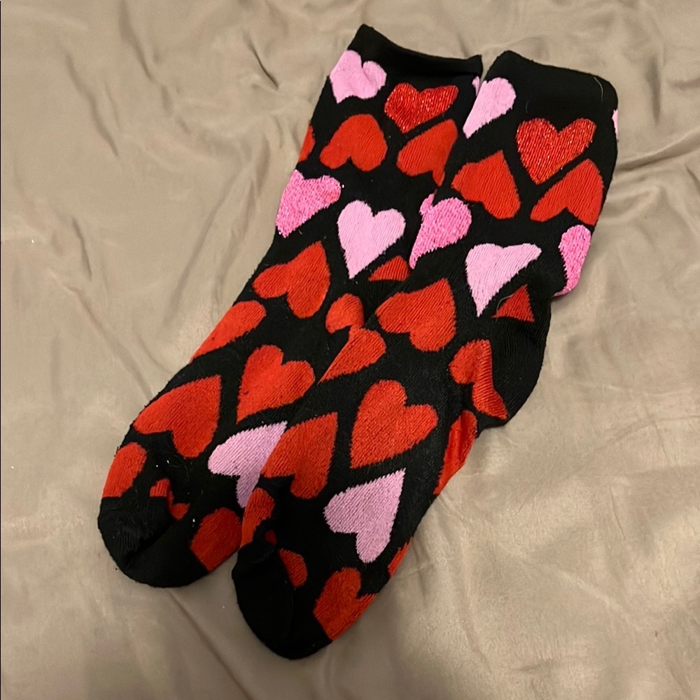 Heart Patterned Socks